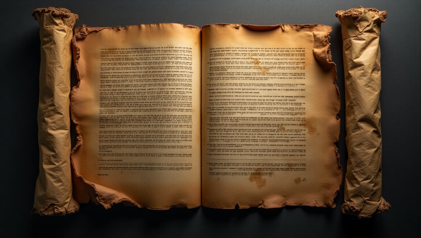Ancient Hebrew text background